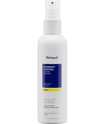 Re'equil Dandruff Control Lotion (Pre Wash) for Severe, Greasy, Flaky Dandruff 100ml ( Pack of 1 )