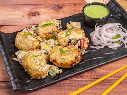 Soyabean Afghani Momos