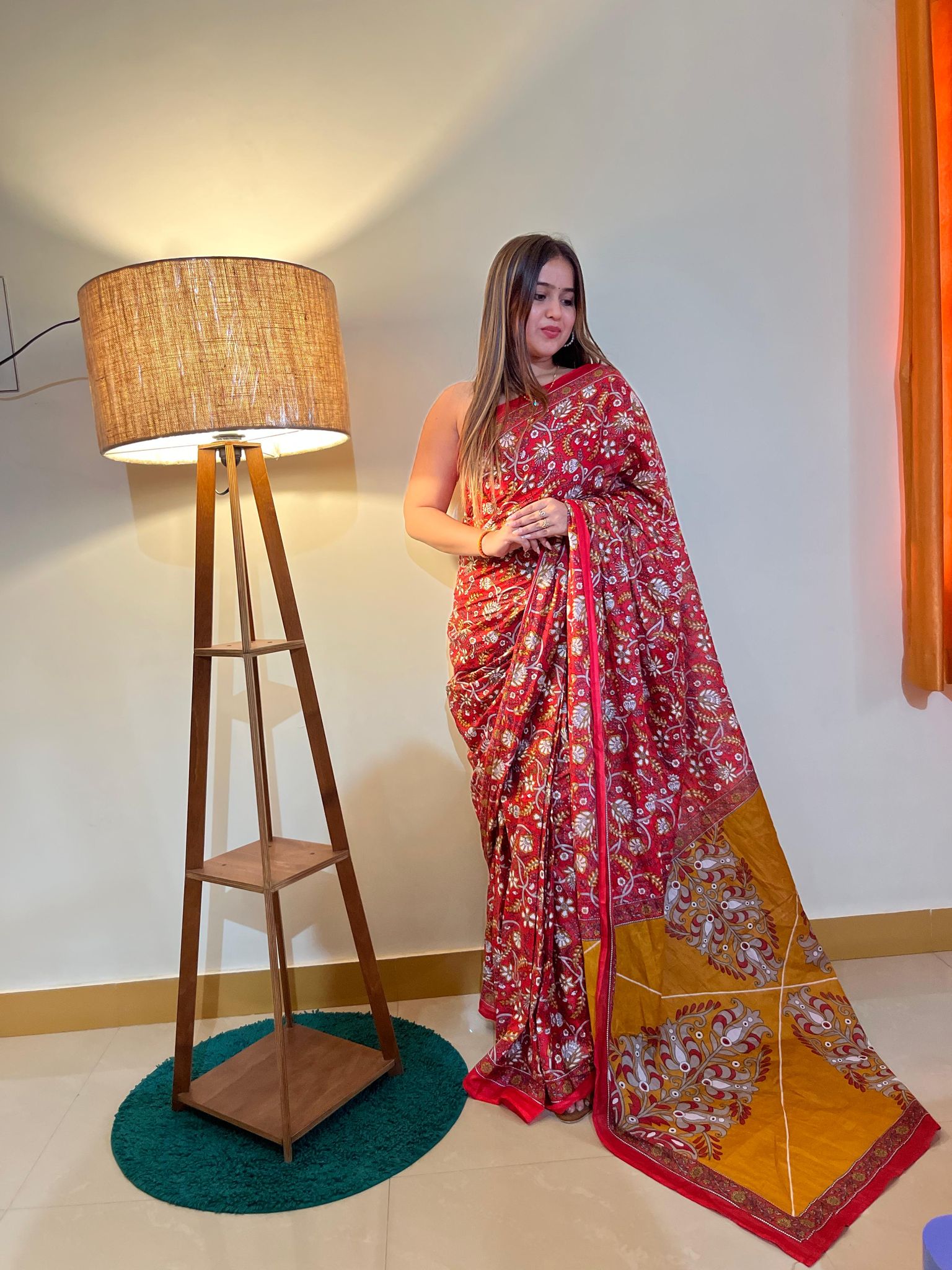 PURE SOFT  COTTON PRINTED SAREE