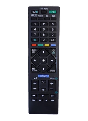 LCD-LED Universal Remote No. URC 121, Compatible with Sony Bravia LCD-LED TV Remote Control (Black) (Color Multicolor)