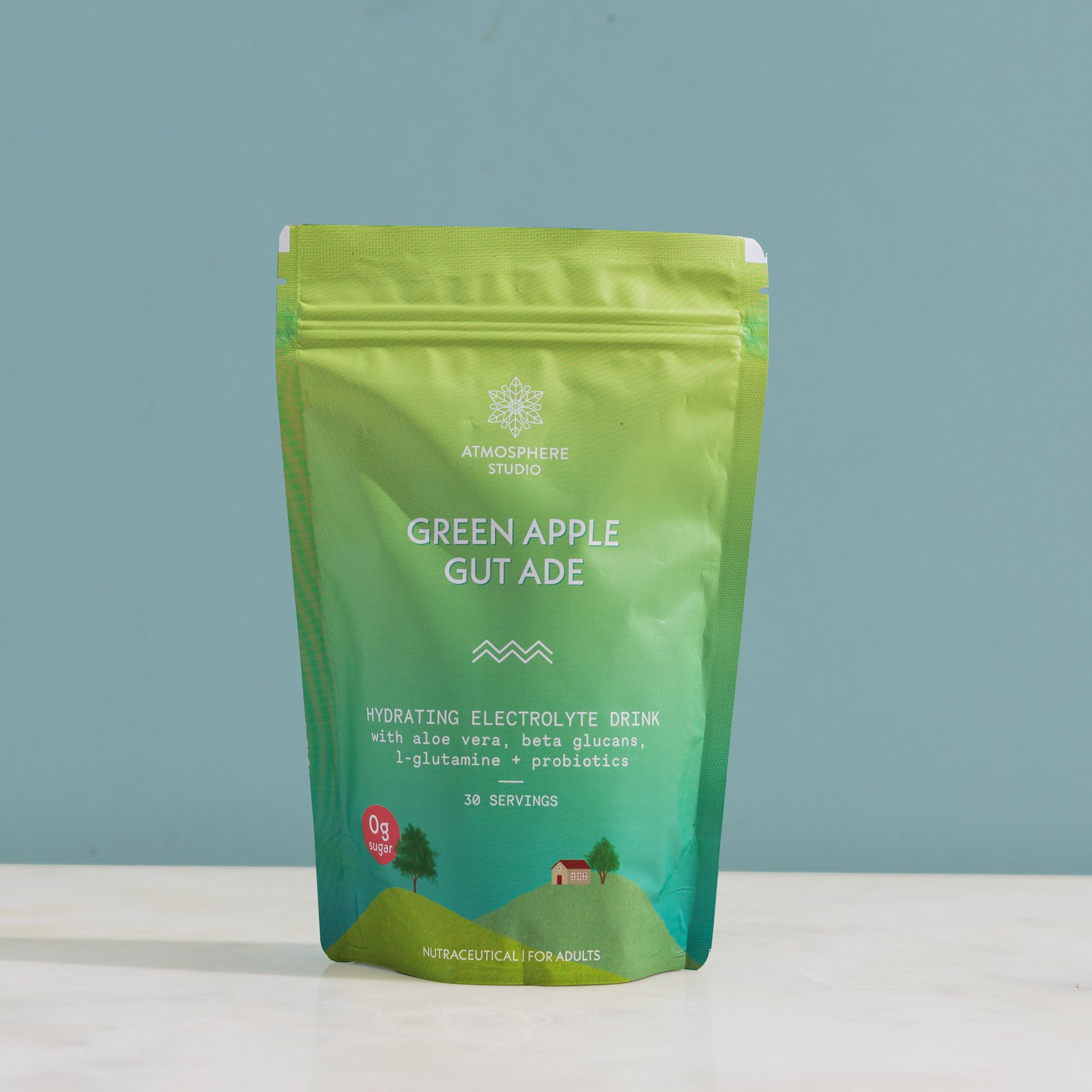 Green Apple Gut Ade-30 Serving Bulk Pack