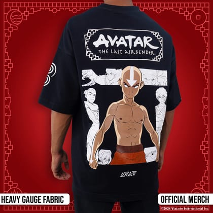 Avatar: Aang / Oversized T-Shirt-S