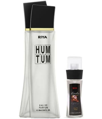 Riya Hum Tum & Bindas Eau De Parfum (EDP) For Unisex 100 ( Pack of 2 )