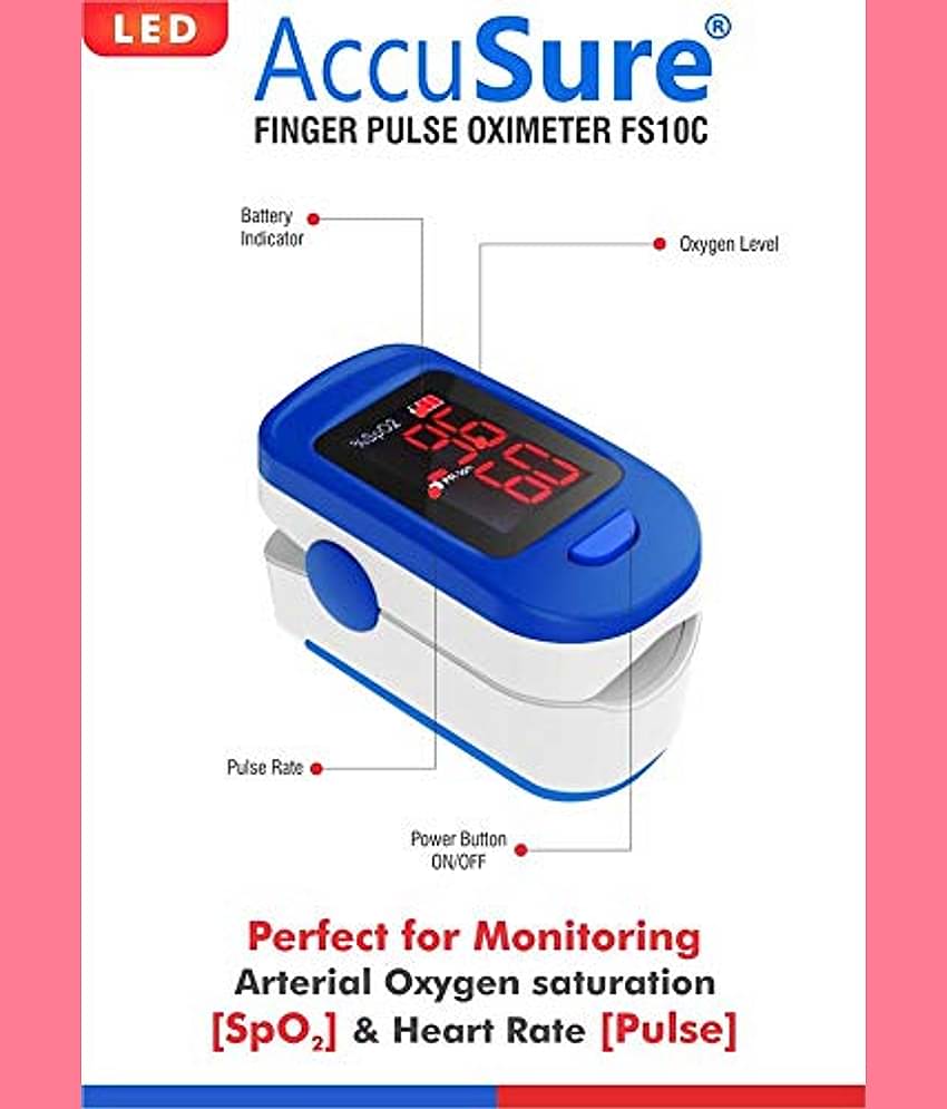 Accusure ACCUSURE PULSE OXIMETER FS10 Finger Tip