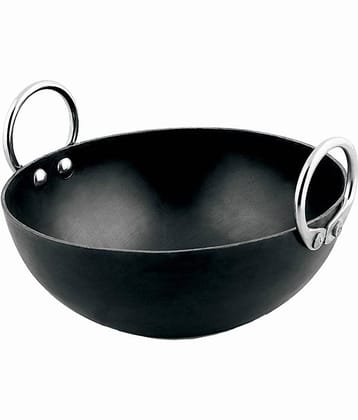 Veer - Iron Non coated Deep Kadhai 1000 ml