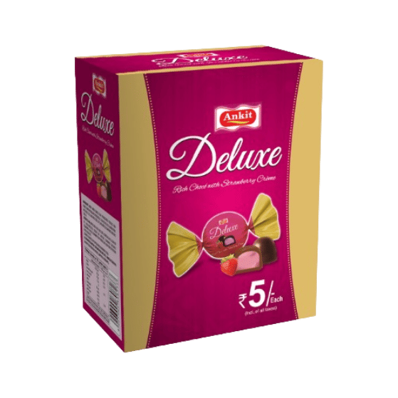 Ankit Deluxe Rich Strawberry Chocolate Truffles