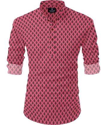Nofilter Blue Cotton Blend Men's Regular Kurta ( Pack of 1 )