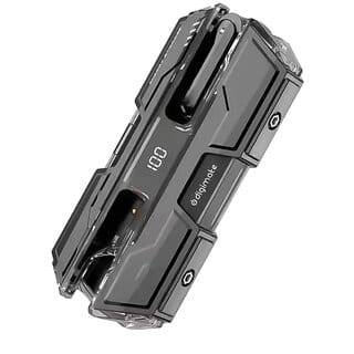 Digimate Aurabuds 4.0 Earbuds With Charging Case 50 Hours Play Time Bluetooth Version 5.1 With MIC (DG-EP10, Black).