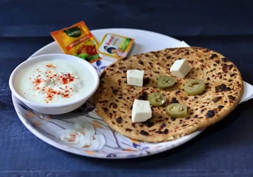 Jalapeno Paneer Paratha