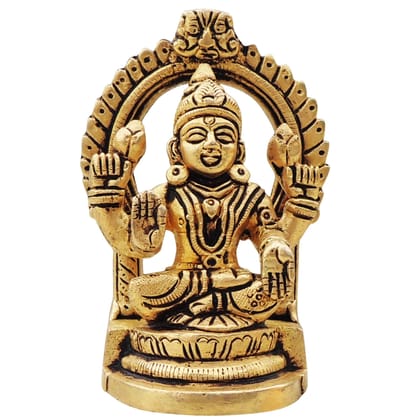 Brass Showpiece Laxmi Ji God Idol Statue (BSMAS1643 L)
