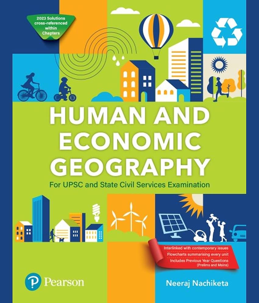 Human and Economic Geography for State and Civil Services Examination,  1st Edition  - Pearson