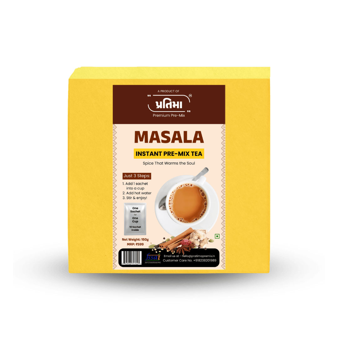 Masala Instant Pre-Mix Tea  10 Sachets | Authentic Indian Spiced Tea