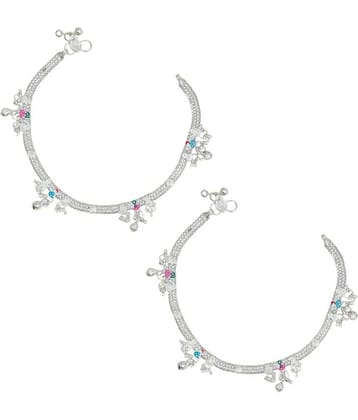 AKLINA Multicolor Anklets ( Pack of 1 )