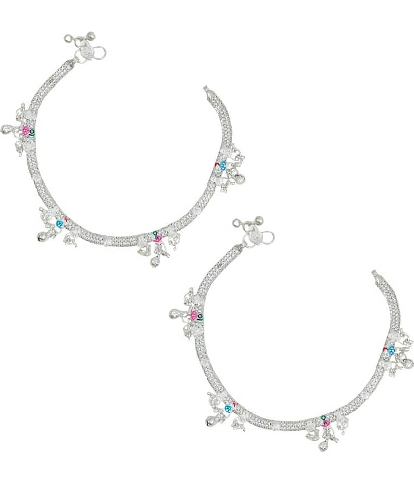 AKLINA Multicolor Anklets ( Pack of 1 )