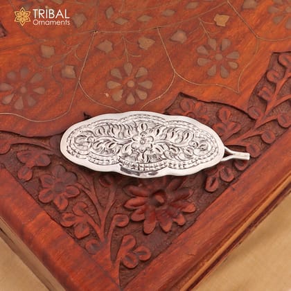 925 sterling silver customized  flower design hair pin clip amazing hair jewelry brides gifting hc16