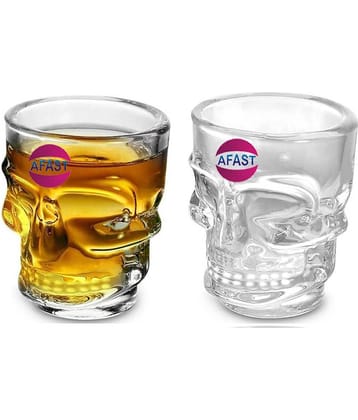 Afast Shot  Glasses Set,  40 ML - (Pack Of 2)