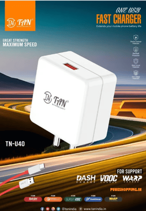Tan Tnu40 65W Fast Charger, Single portGreat strength, maximum speed