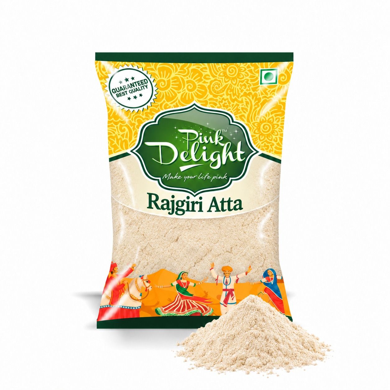 Pink Delight Rajgiri Atta | Perfect for Fasting, 200gm