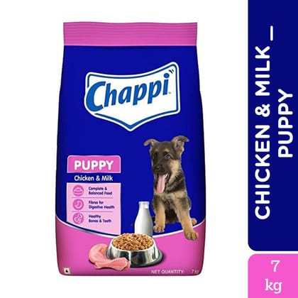 Chappi Chicken &amp; Milk Puppy (2-12 Months) Dry Dog Food 7kg