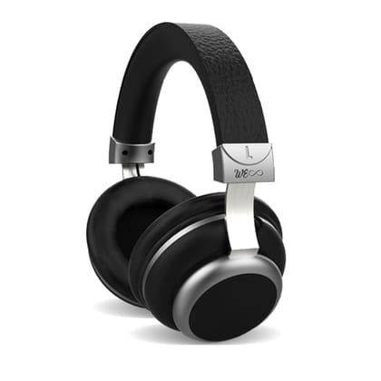 Walta Elite Opus Bluetooth Headphone On Ear with Upto 8 hr Playtime, 40mm Dynamic Drivers, AUX 3.5mm, Stereo Speaker- Black
