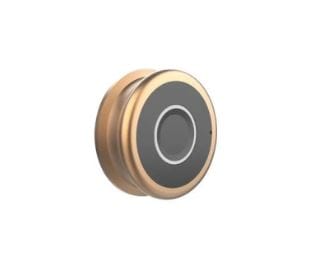 Yale YLDRPC Premium Biometric Furniture Lock, Wardrobe Door Lock, Fingerprint or Biometric Access- Rosegold
