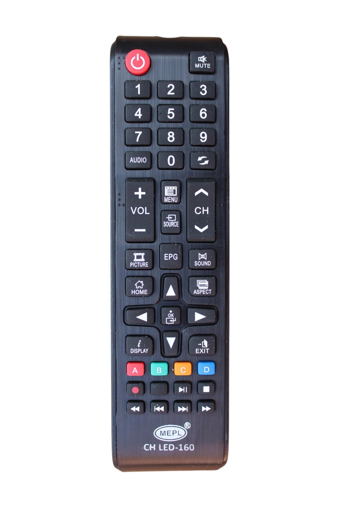 V3Deals Compatible Eye Tv Remote Control for China/Chinese Assembled Smart LED/LCD TV Models | Non Voice | with EPG, Picture & Aspect Hotkeys - Exactly Same Remote Will Work Only (China LED 160)