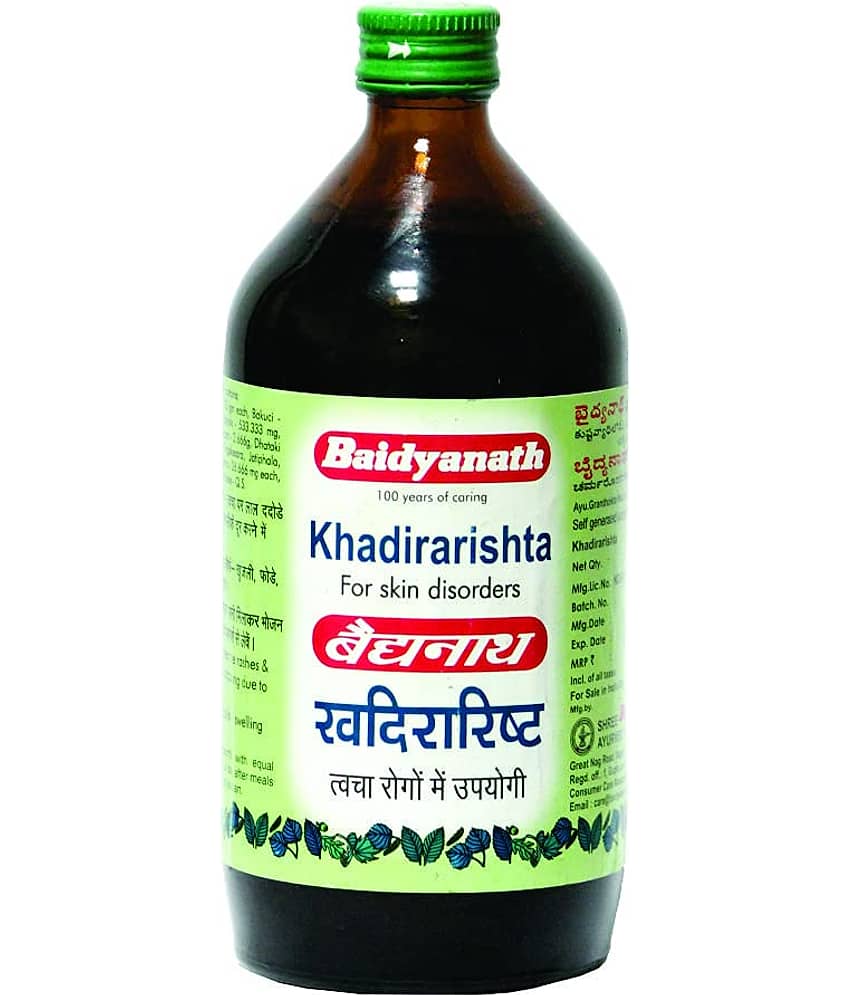 Baidyanath Khadirarishta Liquid 450 Ml Pack of 2