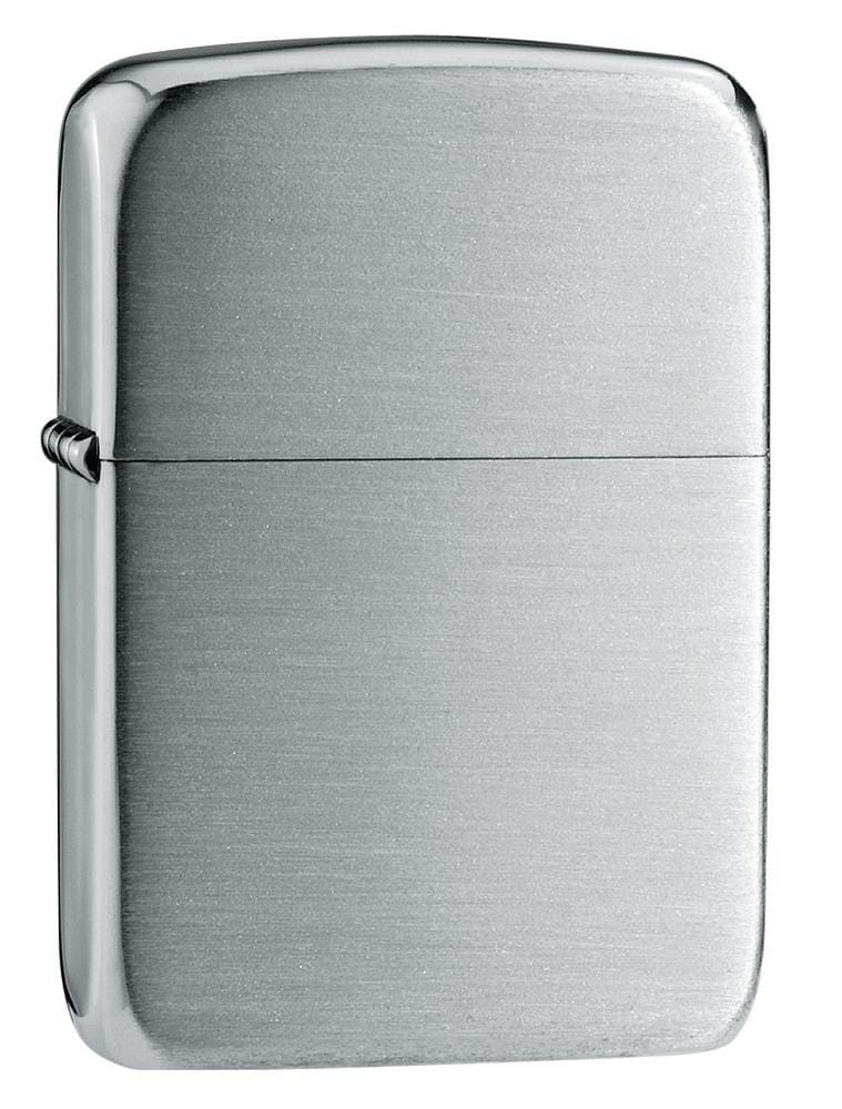 Zippo Hand Satin Sterling Silver 1941 Replica Windproof Pocket Lighter
