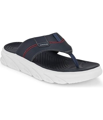 softio Blue Slide Flip flop