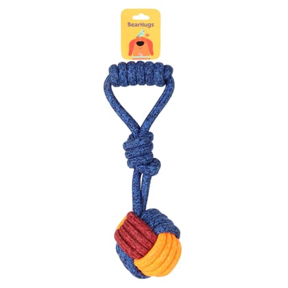 BearHugs Optimum Tug Toy - RT 1, Eco-Friendy, Promotes Dental Health Perfect for Dog