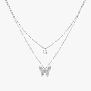 Delicate Butterfly Chain Necklace