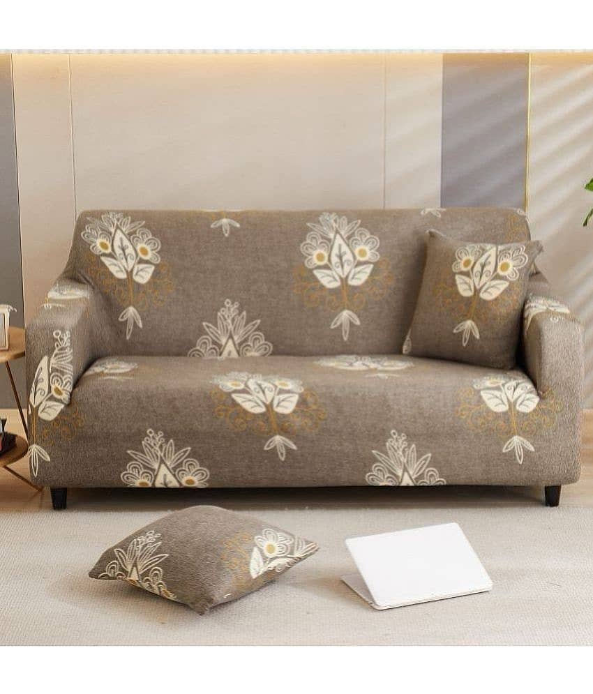 House Of Quirk 2 Seater Polyester Sofa Cover ( Pack of 1 )