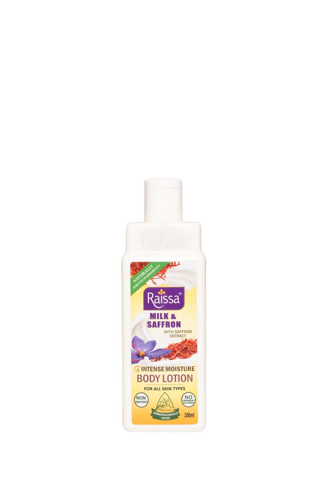 Raissa Body Lotion - Milk & Saffron, 100ml