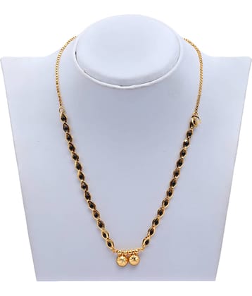 KRIMO - Golden Mangalsutra ( Pack of 1 )