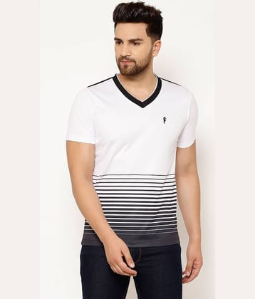 EPPE - White Polyester Regular Fit Men's Sports T-Shirt ( Pack of 1 )