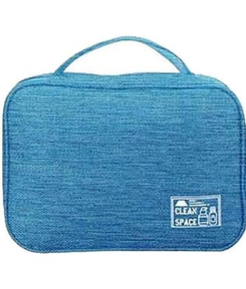 House Of Quirk Blue Travel Kit Bag ( 1 Pc )