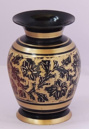 Brass Home & Garden Decorative Flower Pot , Vase - 3.2*3.5*4 inch (F660 D)