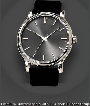 DECLASSE Black Silicon Analog Men's Watch