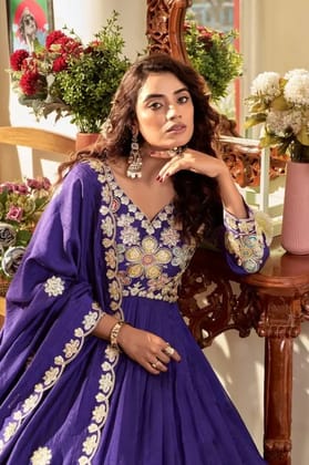 Erlirels Beautifull Flowers Gown Outfits