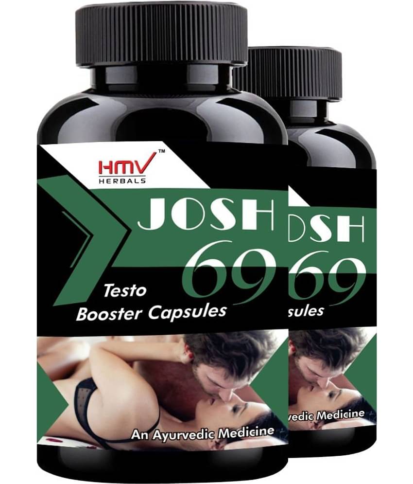 HMV Herbals Josh 69 Mega Pack- Herbal Men Power Capsule 120 no.s Pack Of 2