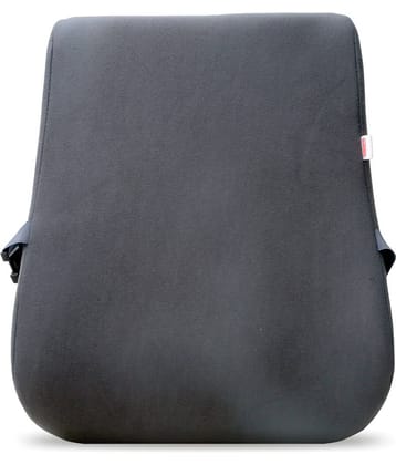 Dr.Ortho Backrest Full Size For Chair & Car Sofa Chair Back Support - Foam, Black