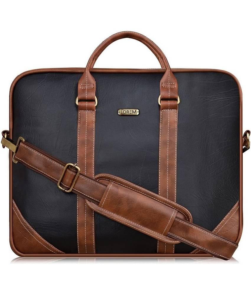 Lorem - Blue Colorblocked Messenger Bag