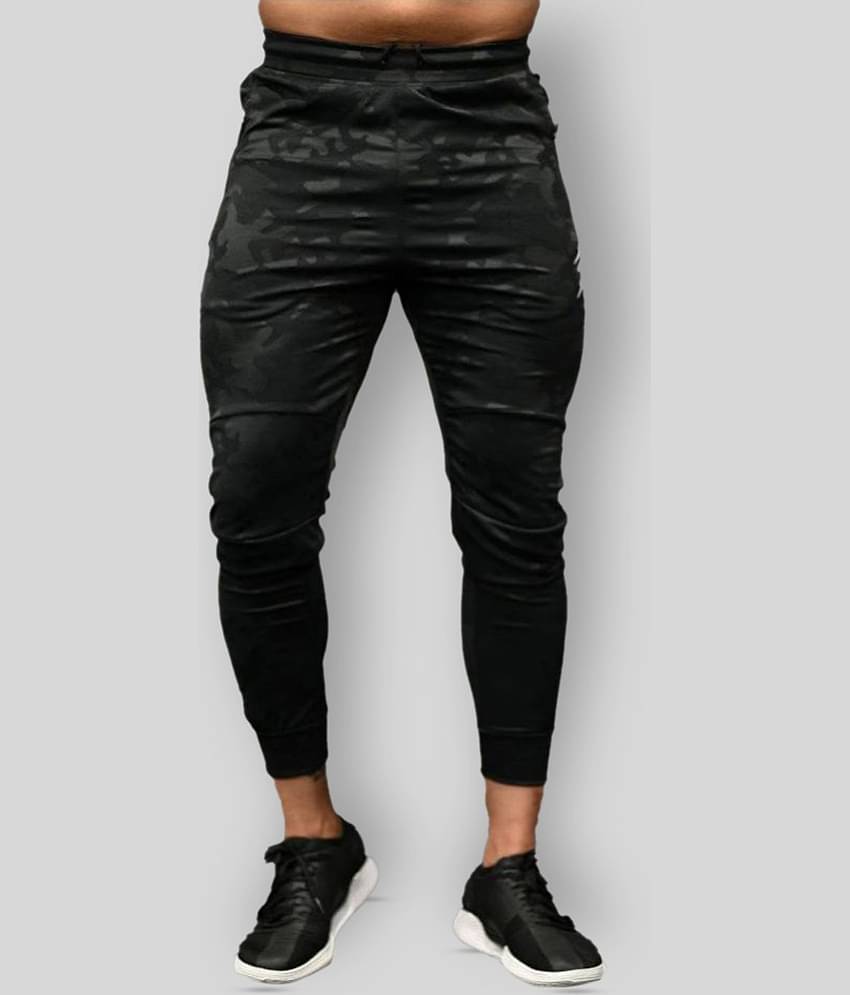 Fuaark - Black Polyester Men's Sports Joggers ( Pack of 1 )