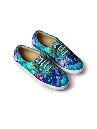 Women Sweat Absorption Lightweight Abrasion Slip Resistant Canvas Sneakers