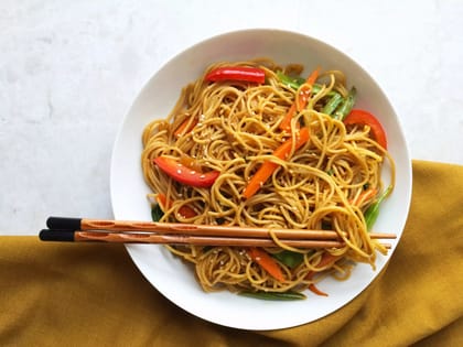 Veg Ginger Garlic Noodles