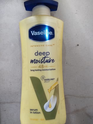 vaseline deep moisture body lotion