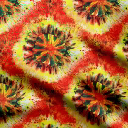 Radiant shibori-Cotton