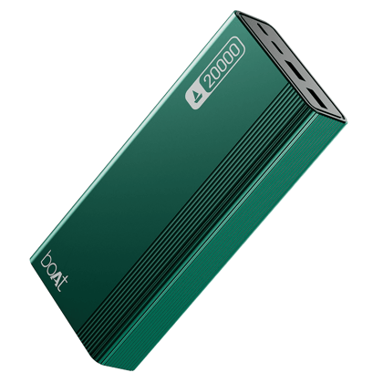 Energyshroom PB401 | Powerbank with 20000mAh Lithium Polymer Battery, Multiple Ports for Simultaneous Charging Energyshroom PB401 | Powerbank with 20000mAh Lithium Polymer Battery, Multiple Ports for Simultaneous Charging - Pine Green