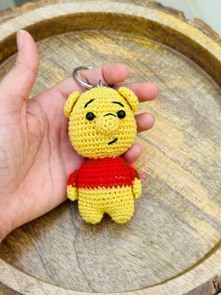 Pooh keychain