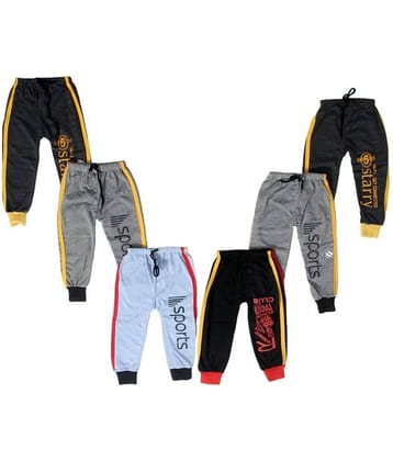 DIAMOND EXPORTER Pack of 6 Baby Boys Polyester Trackpant ( Multicolor )